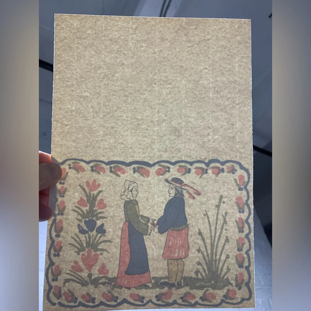 Vintage Henroit Quimper Greeting Cards Lot Of 100